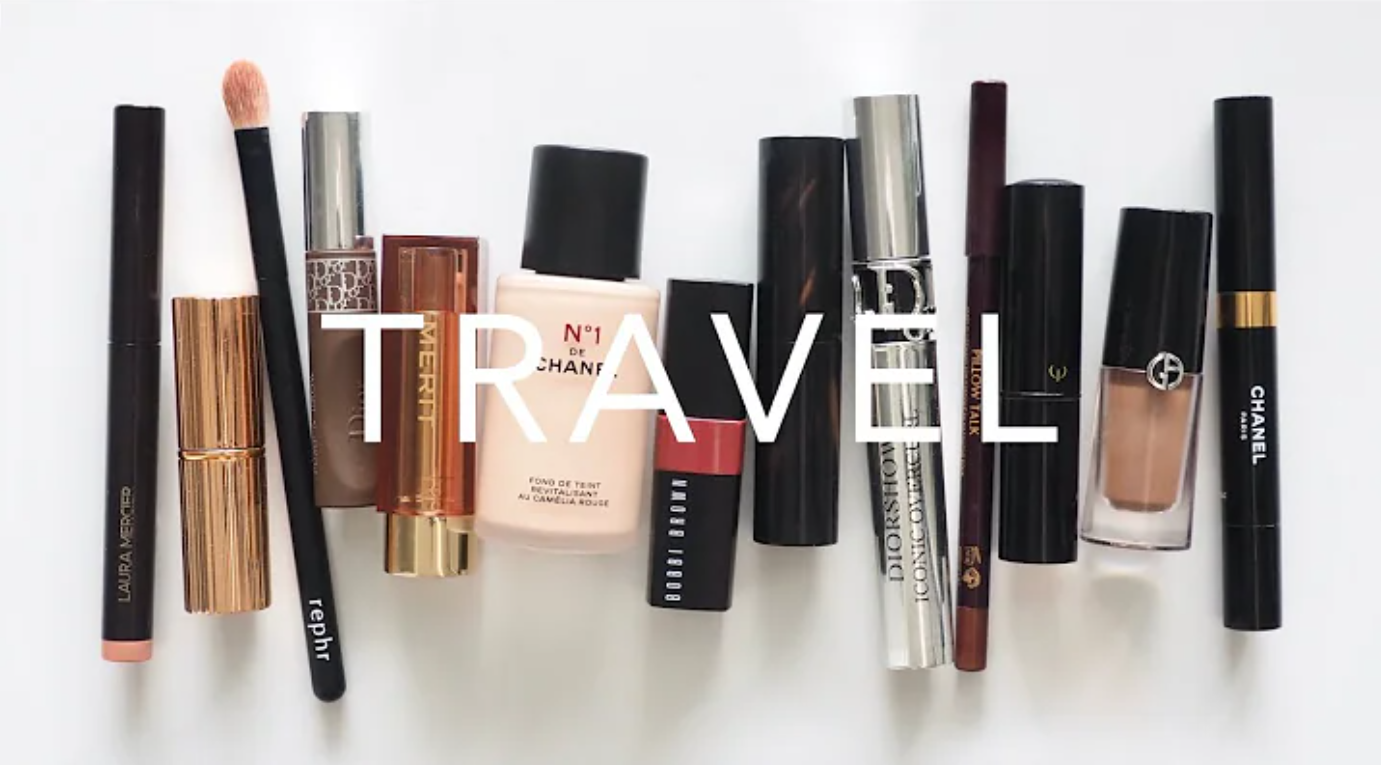 10 Best Travel Makeup Bag-Favorites & Essentials - Organized Makeup Bag